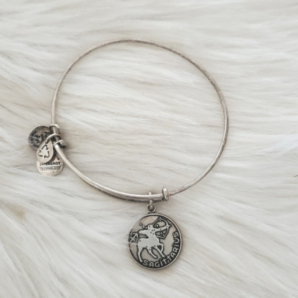 Sagittarius silver Alex & Ani Bracelet